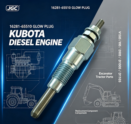 16281-65510 Enchufe de luz para el motor diesel Kubota V1505 D905 D1005 D1105 Partes de repuesto de tractores de excavadoras
