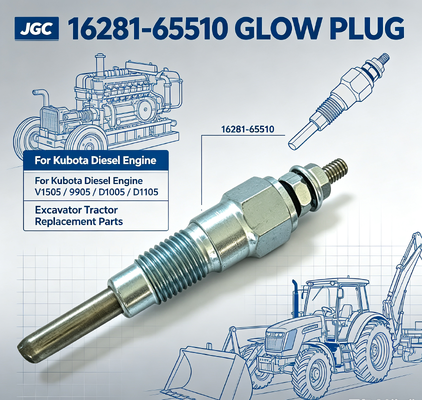 16281-65510 Enchufe de luz para el motor diesel Kubota V1505 D905 D1005 D1105 Partes de repuesto de tractores de excavadoras