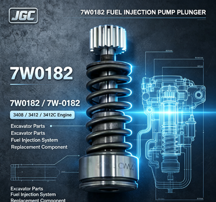 7W-0182 piezas de excavadora nuevas de marca bomba de inyección de combustible inyector adecuado para 3408 3412 3412C piezas de excavadora del motor