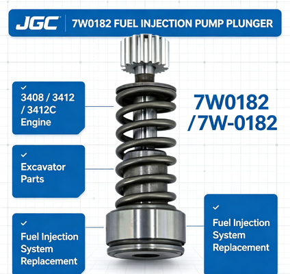 7W-0182 piezas de excavadora nuevas de marca bomba de inyección de combustible inyector adecuado para 3408 3412 3412C piezas de excavadora del motor
