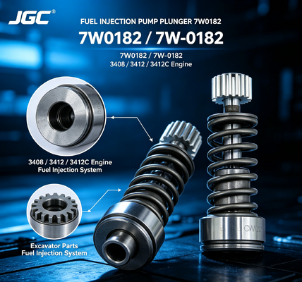 7W-0182 piezas de excavadora nuevas de marca bomba de inyección de combustible inyector adecuado para 3408 3412 3412C piezas de excavadora del motor