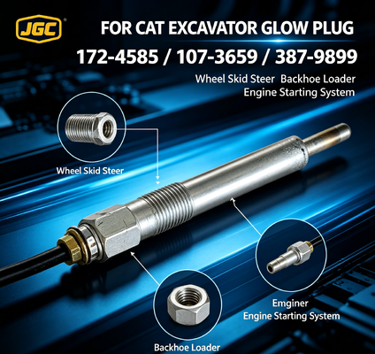 172-4585 107-3659 387-9899 Bujía de incandescencia para excavadora CAT, cargadora compacta, retrocargadora