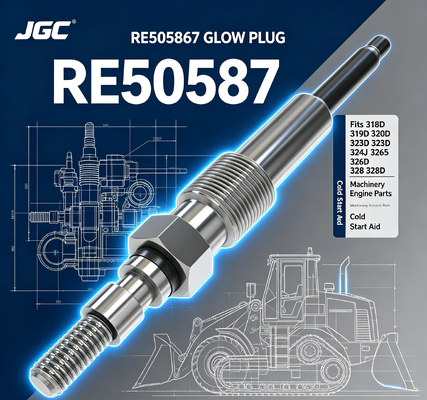 318D 319D 320D 323D 324J 325 326D 328 328D Bujía RE505867 Compatible con . Piezas de motor de maquinaria