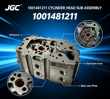 1001481211 Nuevo cabezal de cilindro de bajo precio Subconjunto cabezal de cilindro para Weichai Baudouin 6M33 6M26 12M33 motores diesel