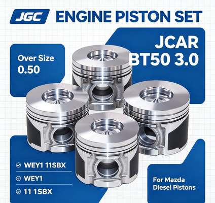 JCAR BT50 3.0 Más de tamaño 0.50 WEY1 11SBX Ensamblaje para Mazda pistones diésel Kit de cilindros forros de revestimiento del motor conjunto de pistones