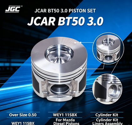 JCAR BT50 3.0 Más de tamaño 0.50 WEY1 11SBX Ensamblaje para Mazda pistones diésel Kit de cilindros forros de revestimiento del motor conjunto de pistones