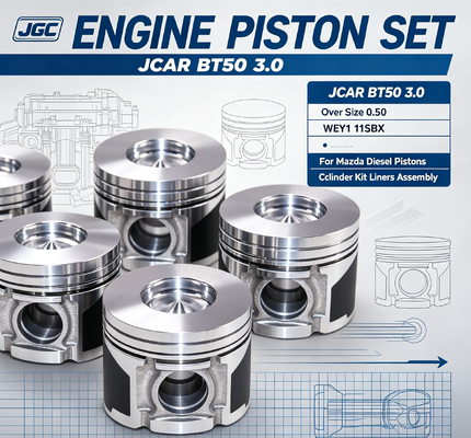 JCAR BT50 3.0 Más de tamaño 0.50 WEY1 11SBX Ensamblaje para Mazda pistones diésel Kit de cilindros forros de revestimiento del motor conjunto de pistones