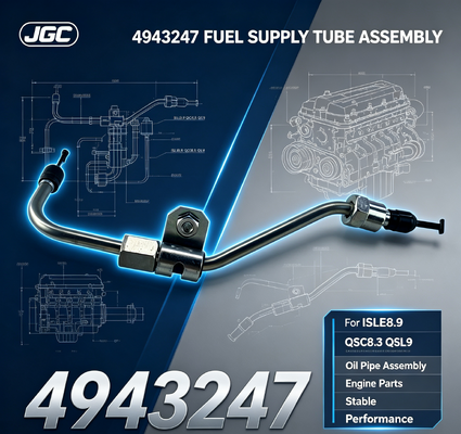 4943247 Ensamblaje de tubo de suministro de combustible para tubería de aceite al por mayor con rendimiento estable para piezas de motor ISLE8.9 QSC8.3 QSL9