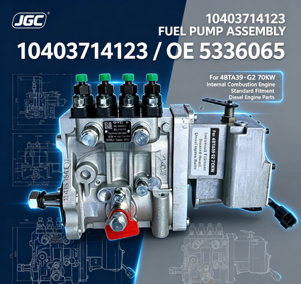 10403714123 OE 5336065  Para 4BTA39-G2 70KW Conjunto de bomba de combustible Ajuste estándar para motor de combustión interna