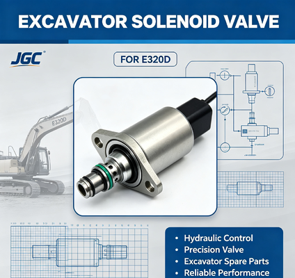 E320D  Válvula Solenoide de Alta Calidad para Excavadora