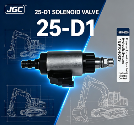 Válvula Solenoide 25-D1 (189104039) - Repuesto Premium para Excavadoras para Sistemas Hidráulicos