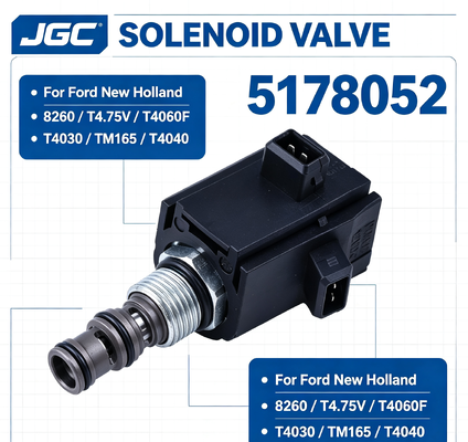 5168052 Válvula Solenoide para Piezas de Excavadora Ford New Holland 8260 T4.75V T4060F T4030 TM165 T4040