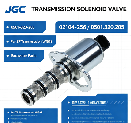 02104-256 0501-320-205   Válvula Solenoide para Transmisión ZF Wg98