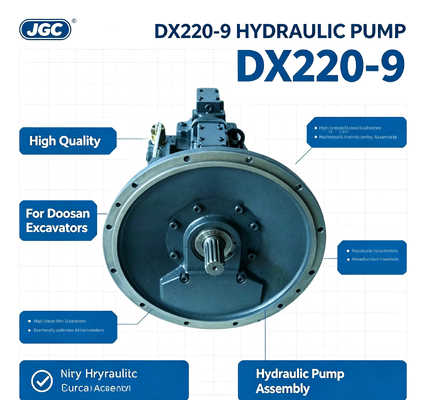 DX220-9 Ensamblaje de bomba hidráulica de estilo antiguo de alta calidad para excavadoras Doosan Partes de maquinaria de construcción