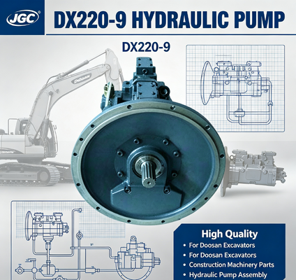 DX220-9 Ensamblaje de bomba hidráulica de estilo antiguo de alta calidad para excavadoras Doosan Partes de maquinaria de construcción
