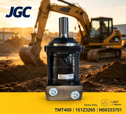 TMT400 | 151Z3265 | N50333751 Motor Hidráulico Orbital para Excavadora, Cargadora Compacta, Cosechadora, Motor de Baja Velocidad y Alto Par para Trabajo Pesado