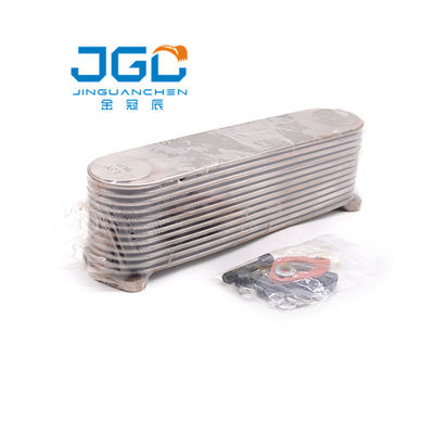 Refrigerador intermedio de las piezas del motor diesel de Oil Cooler Core del excavador de H06C